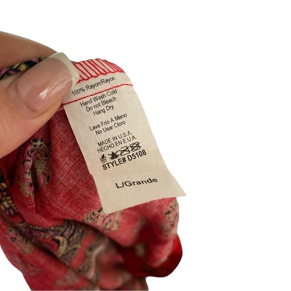 Ellison Halter Smock Maxi Dress I Size: L - Picture 10 of 10